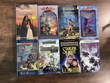 Dungeons & Dragons Novel lot Dragonlance Forgotten Realms Weis Salvatore picture