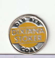 Vintage Old Ben Dixiana Stoker Coal Mining Advertising Scatter Tag Token picture