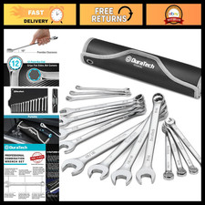 15-Piece SAE Combination Wrench Set, 1/4
