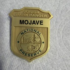 Vintage Mojave National Preserve Junior Ranger Badge picture