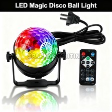 PAIDUN Mini LED Magic Party Disco Ball Light RGB Club Lighting Sound Activated picture