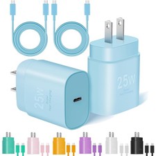Type C Charger Fast Charging, 2Pack [10FT&6FT] Long USB C Cable with 25W Phon... picture