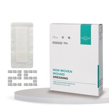 4X8 Inches Extra Large Sterile Adhesive Island Wound Dressing - C25) QC001 picture