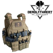 Urban Assault Desert Fox Tactical Vest Plate Carrier picture