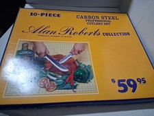 MCM VTG Alan Roberts 10-Piece Collection Carbon Steel Pro. Cutlery Knife Set new picture