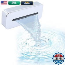 Homedec Luxury Waterfall Bathtub Spout Up/Down 5.12Inch Chrome High Flow picture