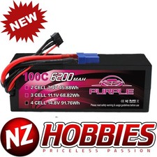 CNHL Racing Series 6200mAh 14.8V 4S 100C Lipo Battery with EC5 plug picture