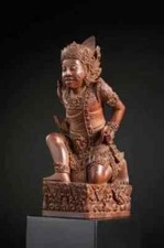 HAND CRAFTED BALINESE INDONESIAN STATUE GOOD MATERIAL picture