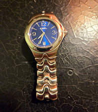 EBEL Sportwave Blue Dial Quartz Stainless Steel Bracelet Watch Date 100m picture