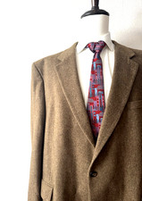 Jos. A. Bank Sport Coat Jacket Men's 50XL Extra Long Brown 100% Camel Hair Euc picture