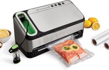 V4400 2-in-1 Vacuum Sealer Machine with Automatic Vacuum Sealer Bag Detection an picture