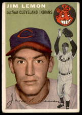 1954 Topps #103  JIM LEMON  RC  Cleveland Indians VG-VGEX picture