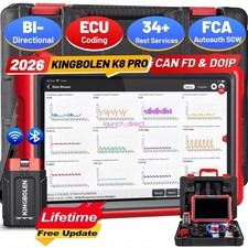 Lifetime Free KINGBOLEN K8 Pro ALL System Bidirectional Diagnostic Scanner Tool picture