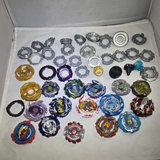 Huge Beyblade Burst Lot Hasbro Takara Tomy Beyblades Launchers Discs Weights picture
