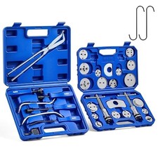 OMT 32pc Brake Tool Set Caliper Wind Back Compressor Drum Service Kit picture