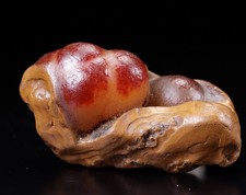Surrealistic Existence Amazing Great Old Antique Noble Pure Scepter Agate picture