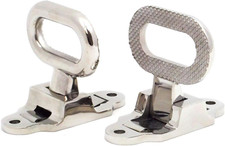 2X Stainless Steel Folding Step Assist Grab Handle Marine Grade Safety Truck RV picture