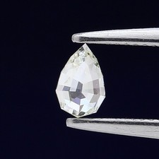 Natural Diamond 0.19ct  Pear Step cut White GH Color VS Clarity Loose Diamond picture