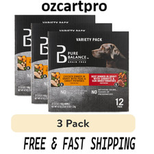 (3 Pack) Grain Free Chicken Dinner in Gravy & Beef Dinner, 3.5 Oz, 12 Pack ✅ 👈 picture