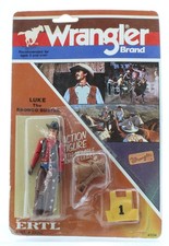 1983 ERTL Wrangler Luke the Bronco Buster #230AO Action Figure picture