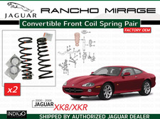 JAGUAR OEM 2001-2006 XK8 XKR Convertible Front Coil Spring Pair JLM20706 picture