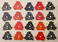 Lot of 20 Vintage Duotone Style 45 RPM Record Adapters (Lot A27) picture