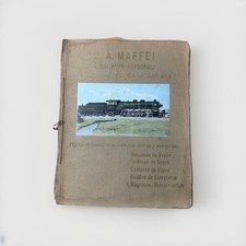 Vintage J.A. Maffei Steam Locomotive Catalog Munich 1890-1900 Railways VERY RARE picture