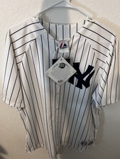 Majestic New York Yankees #2 Derek Jeter Jersey Men’s XL picture