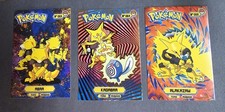 ABRA X KADABRA X ALAKAZAM - POKEMON KANTO CARDS TOP POKEDEX CCG FOIL picture