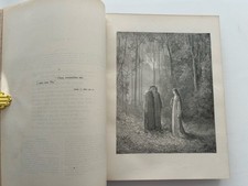 c1890 The Vision of Purgatory and Paradise Dante Dore Illustrated picture