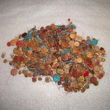 Vintage Electronic Electrical Components capacitors job lot picture