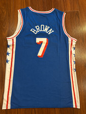 Jaylen Brown #7 Philadelphia PHILA Blue Basketball Jersey Adult Men's S-2X NWT picture