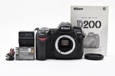 [Exc+++] Nikon D200 10.2MP Digital SLR Camera Body Black JAPAN #3076872 picture