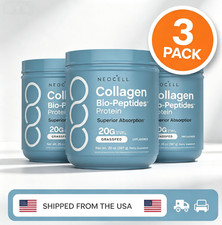3pc NeoCell Collagen Powder 20oz – Solution Bioactive for Skin & Joint Support picture
