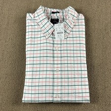 J.Crew Men's Slim Fit Flex Oxford Button Up Shirt Tattersall Sz XL NWT MSRP $89 picture