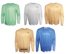 Nautica Angler Poly Performance Men's Long Sleeve Shirt - 2XL & 3XL - 4 COLORS picture