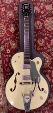 Gretsch G6118T Anniversary 2011 Smoke Green w/ B6 Bigsby and case picture