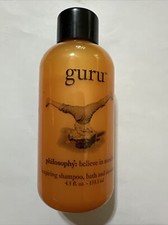 Philosophy “ Guru”  -inspiring shampoo, bath & shower gel  4.5 Oz. Vintage picture