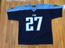 Vintage Eddie George Tennessee Titans Logo Athletic NFL Jersey - Adult Large 💥 picture