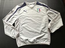 Vintage 2012/13 Puma ITALY Soccer  Woven Wind Resistant  Pullover  Med NWT picture