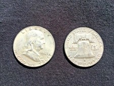THE FRANKLIN DEAL All 90% Lot Old US  Silver  Bullion $ 4.50  4 OZ. 1964 ONE  picture