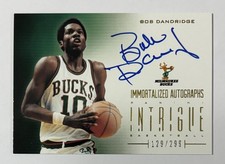 Bob Dandridge 2012-13 Panini Intrigue Immortalized Auto #51 #/299 - Bucks picture