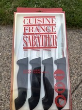 Cuisine de France Sabatier 4pc Steak Knife Set Made in France New NIP picture
