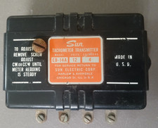 Vintage Sun Tachometer  Transmitter - Model EB-14A 12v 4 Cylinder picture