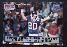 1990-91 Pro Set #150 Phil McConkey New York Giants Super Bowl Supermen Card picture