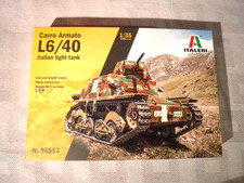 1/35 Italeri Italian WWII Light Tank Carro Armato L6 / 40 PE Parts # 96553 picture