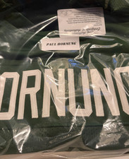 Paul Hornung Autographed Jersey Leaf 2018 Series NIB picture