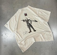 Vintage 1997 Final Fantasy VII Cloud Playstation Squaresoft White Promo Shirt XL picture