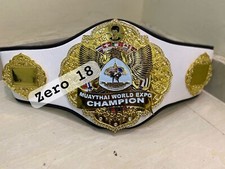 New MMA MUAYTHAI WORLD EXPO CHAMPIONSHIP BELT 2MM picture