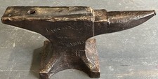 Antique Hay Budden Brooklyn NY New York Blacksmith Anvil 77 Pounds 20